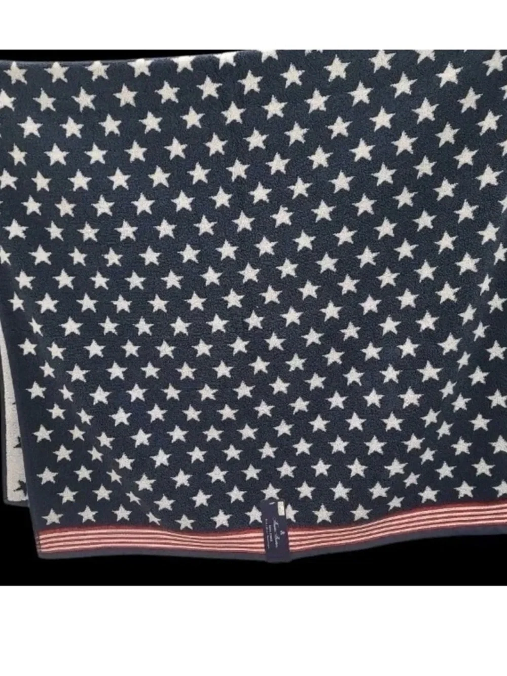 Brooks Brothers Red White Blue Stars Stripes Bath Hand Washcloth Towels 8pc New